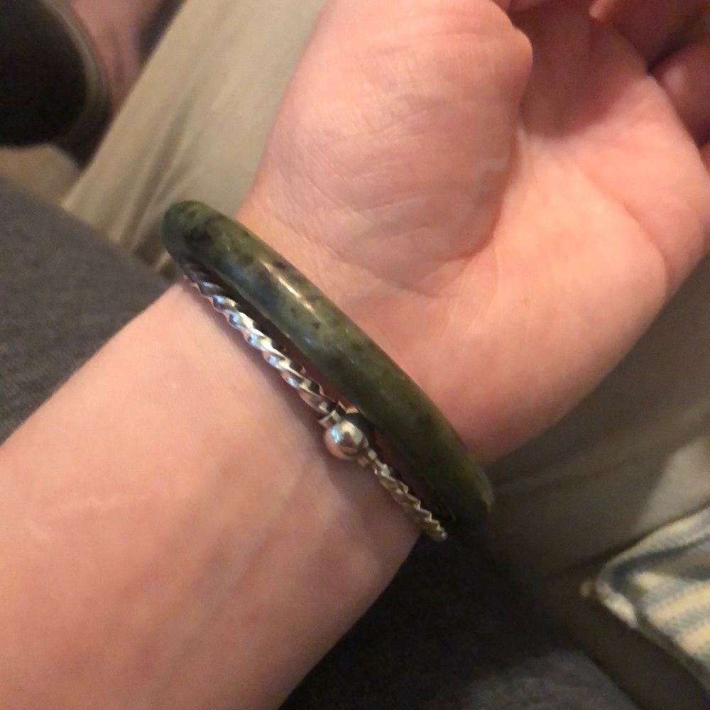 Jade bangle